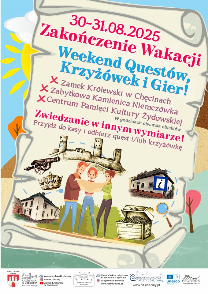 Questy, krzyżówki i zagadki na zakończenie wakacji!